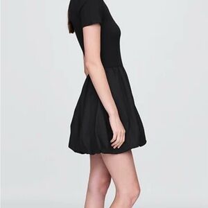 NWOT GAP Modern Mixed Media Bubble Dress Size Large